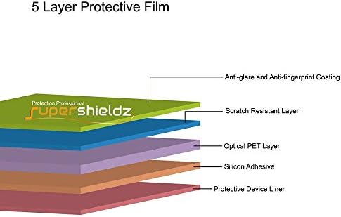 (3 Csomag) Supershieldz Tükröződésmentes, valamint Anti Fingerprint (Matt) Screen Protector Célja a Samsung Galaxy Tab 4