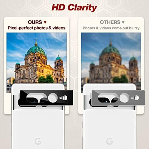 [2+2] a Google Pixel 7 Pro 5G Screen Protector [Nem Üveg Protector], 2 Csomag HD Rugalmas TPU Film, 2 Csomag Edzett Üveg