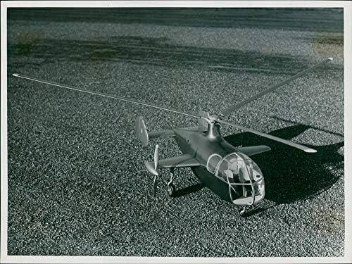 Vintage fotó, a Repülőgép-Helikopter Gyrodine