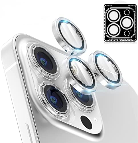 [3PCS + 1 Installer] GGMOCA Kamera Lencséjét Védő iPhone 13 Pro Max (6.7 hüvelyk) iPhone 13 Pro (6.1 colos), Anti-Karcolás,9H