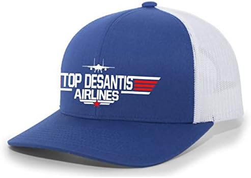 Top Desantis Airlines Férfi Baseballsapkás Hazafias Büszkeség Hímzett Sapka Baseball Sapka