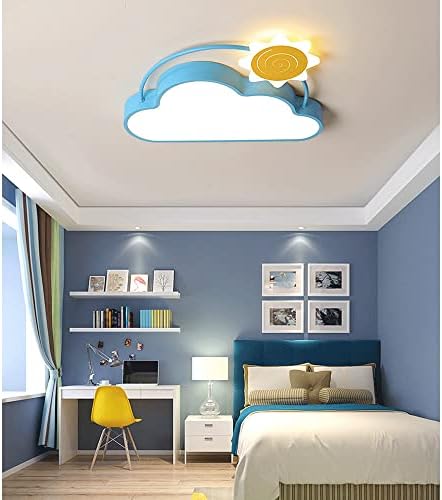 OMOONS Mennyezeti Lámpák,Kreatív Kék Felhő, Mennyezeti Lámpa, 26W Led-es Energiatakarékos Lámpa Mennyezeti Lámpa, Közel Mennyezeti
