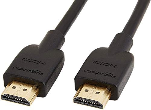 Alapokat Nagy Sebességű HDMI-Kábel (18 Gbps, 4K/60Hz) - 6 Méter, Csomag 3, Fekete-Nagy Sebességű HDMI-Kábel (18Gbps, 4K/60Hz)