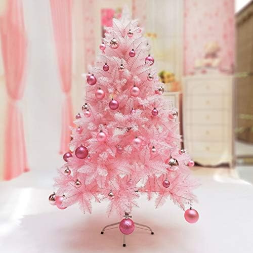 DULPLAY norvég Lucfenyő karácsonyfa, Rózsaszín Állni Szilárd Fém Lábak Auto-Elterjedt a Gyönyörű Karácsonyi Díszek-B 180cm(71inch)