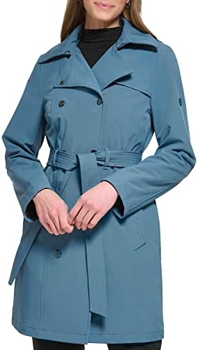 Calvin Klein Női Dupla Soros Diagonál Eső Kabát Levehető Hood