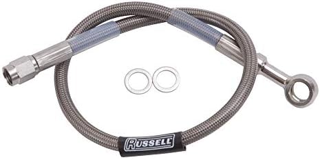 Russell 657032 Endura 10mm Bendzsó, hogy Egyenes -3AN Fék Tömlő, Szerelvény - 15