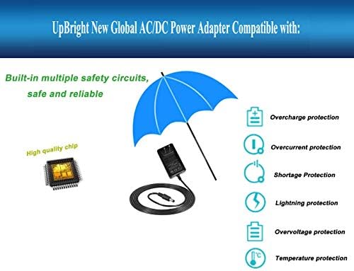 UpBright AC/DC Adapter Kompatibilis a Snap-On EESC318 EESC318W Solus Ultra Chrome Diagnosztikai Eszköz Szkenner SnapOn MODI