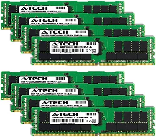 Egy-Tech 128GB Készlet (8x16GB) Memória RAM a Dell PowerEdge R740xd - DDR4 2666MHz PC4-21300 ECC Regisztrált RDIMM 2Rx4 1.2