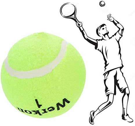 Toxz 3Pcs Képzés Tenisz Labda Gyakorlat Gyakorlat, Rugalmasság, Tenisz Labdák Edző String Gyakorlat, Önálló tanulás,a Természet