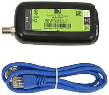 A direct tv Vevő Deka Vevő Ethernet, hogy Koaxiális Adapter (DCA2SR0-01) MULTIROOM Megtekintése w/Ethernet Kábel PPC EX6