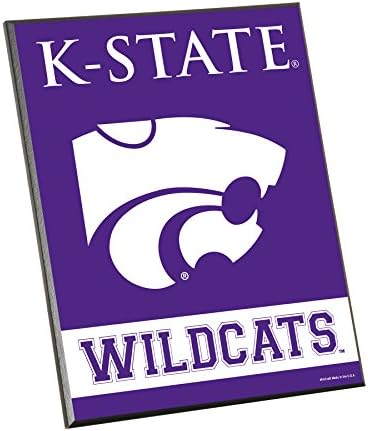 NCAA Kansas State Wildcats Festőállvány Jel, 8 x 10 Hüvelykes Multi