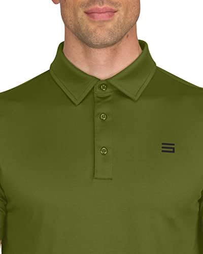 Férfi Untucked Golf Pólók - A Tökéletes Hosszát, Gyors, Száraz, 4-Way Stretch Anyagból. Nedvesség Wicking, UPF 50+ Védelem