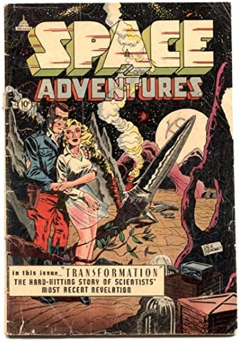 A Space Adventures 7 1953-Szex változás-Átalakulás történet - Ritka Charlton G+