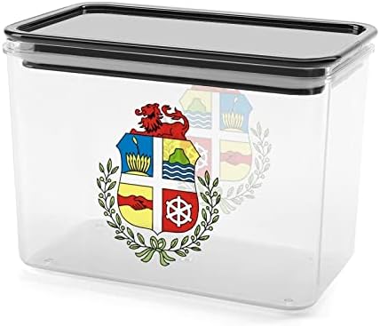 Címere Aruba Élelmiszer-Tároló Tartály Tiszta Műanyag Tároló Dobozok Fedél Tömítés