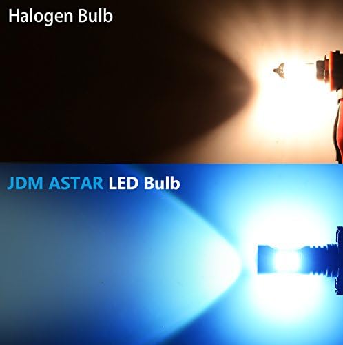 JDM ASTAR Rendkívül Fényes PX Chips 5201 5202 LED Köd Izzók, Jég Kék