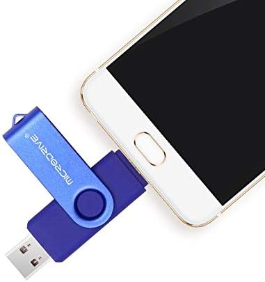 Általános 8GB USB 2.0 Számítógép-Telefon Kettős felhasználású Rotary OTG Fém U-Lemez (Fekete) Üzleti (Szín : Rózsaszín)