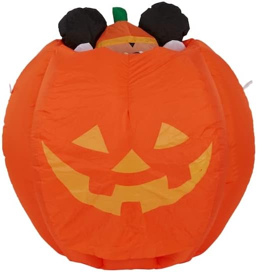 5 Láb Égő Animatronikus Mickey & Friends Mickey ugranak Ki egy Tök Happy Halloween Felfújható