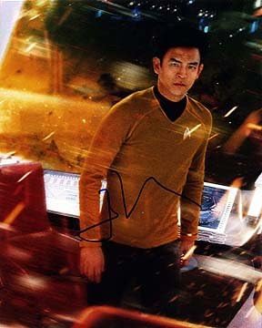 JOHN CHO (Star Trek) 8x10-es Férfi Híresség-Fotó bejelentkezett Személy