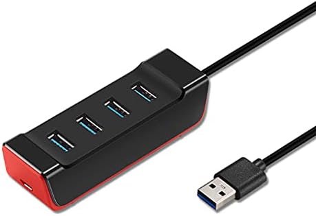 SXDS Négy-a - Hub Terjeszkedés USB Elosztó 3.0 4-Port HUB Elosztó Dokkolóegység Laptop USB-C-Hub