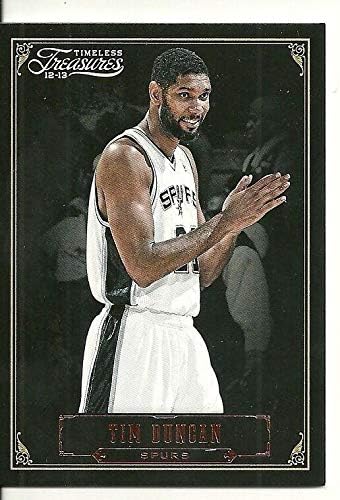 Tim Duncan San Antonio Spurs 2013 Panini Időtlen Kincsek Kártya 89 - Aláíratlan Kosárlabda Kártyák