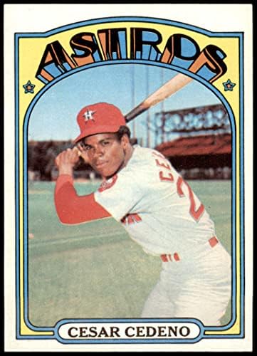 1972 Topps 65 Cesar Cedeno Houston Astros (Baseball Kártya) NM Astros