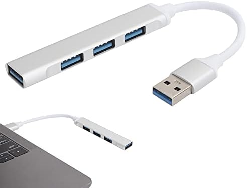USB3.0 Hub 4 Port Alumínium Ötvözet Adapter Átalakító Ultra?Nagysebességű Splitter Tartozékok Támogatja a Nagy Sebességű