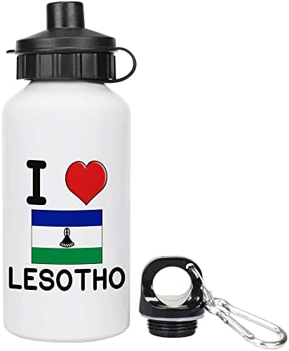 Azeeda 600ml 'Szeretem Lesotho' újra Víz / Italt, Üveget (WT00054346)