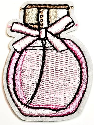 Kleenplus Rózsaszín Prémium Parfümös Üveg Javítás Mesterségek, Művészetek Varrás Javítás Rajzfilm Hímzett Vasalót Varrni