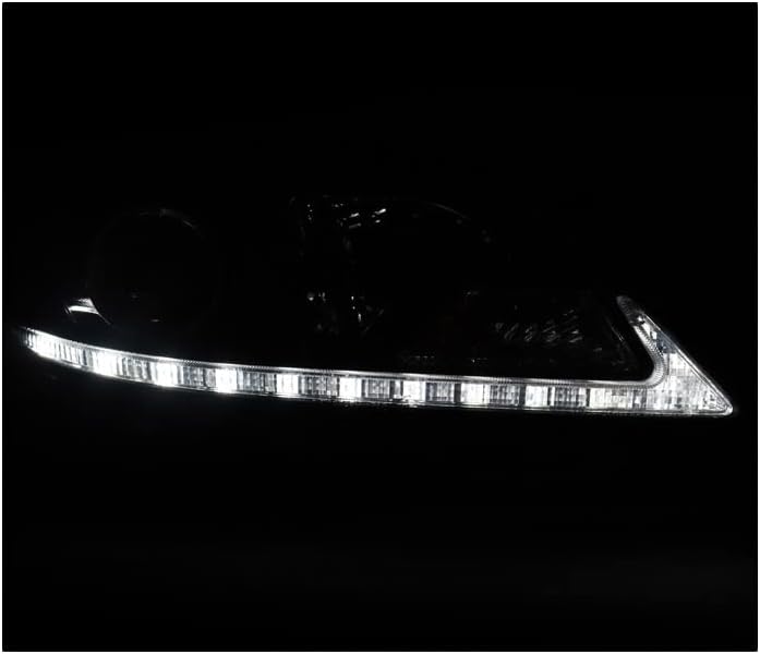 ZMAUTOPARTS LED Cső Füst Vetítő Fényszórók, Fényszóró a 6.25 Fehér LED Világítás DRL 2011-2017 Toyota Sienna