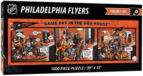 YouTheFan NHL Játék Nap A Dog House - 1000pc Puzzle