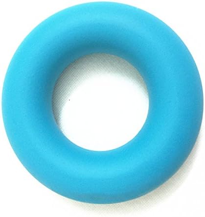 Longreen 7cm Átmérőjű Erőt Markolat Gyűrű Izom-Erő Képzés Gumi Gyűrű Fejt Tornaterem Bővítő Megfogó Random Szín Ujj (Kék-Gyűrű)