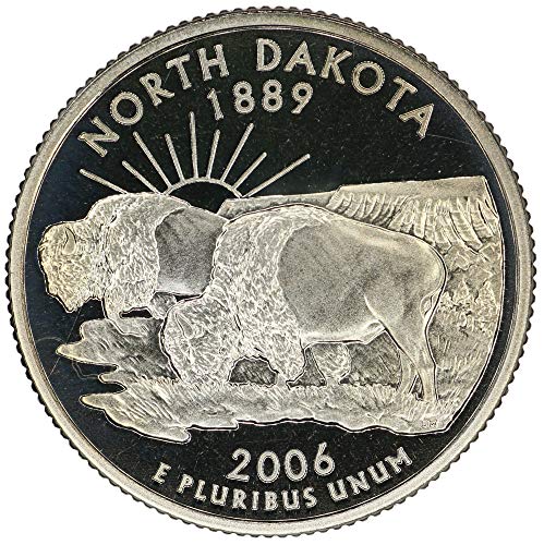 2006 S Észak-Dakota Állam Negyed Bizonyíték MINKET Menta