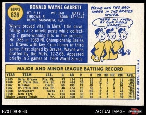 1970 Topps 628 Wayne Garrett Mets 6 - EX/MT B70T 09 4083 - Asztalon Baseball Kártyák