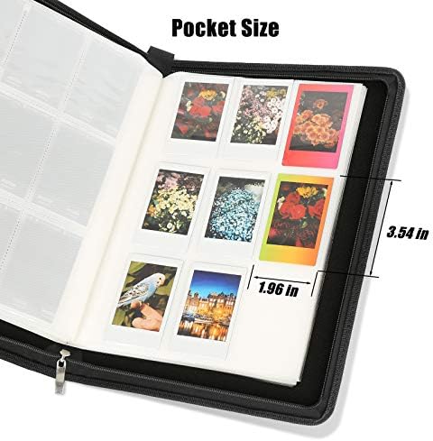 540 Zsebbel fotóalbum a Fujifilm Instax Mini 11 90 70 9 8+ 8 LiPlay Instant Fényképezőgép, Polaroid Snap SnapTouch PIC-300