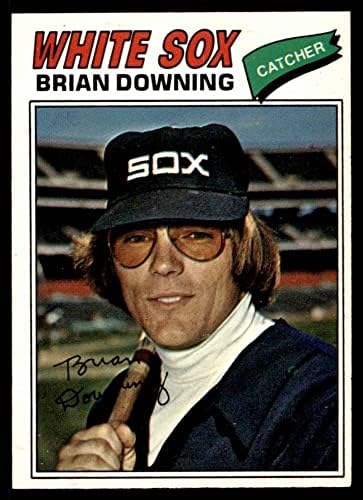 1977 O-Pee-Chee 246 Brian Downing Chicago White Sox (Baseball Kártya) EX White Sox