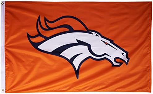 NFL Denver Broncos 3 Méter, 5 Méteres Egyoldalas Banner Zászlót a Végtelenített