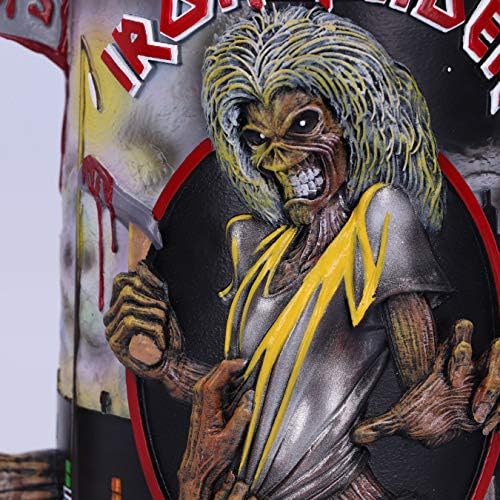 Nemezis Most Hivatalosan Engedélyezett Iron Maiden A Gyilkosok Eddie Album Kupa, 1 Gróf (Csomag 1), Fekete, 600 ml