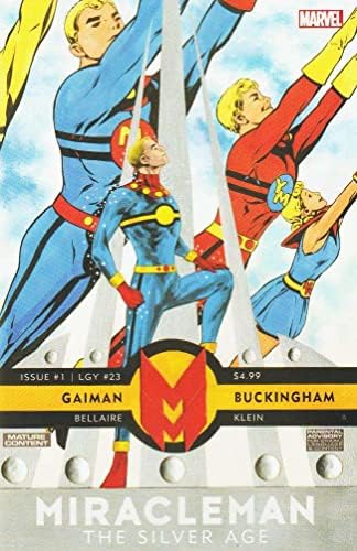 Miracleman által Gaiman, Valamint a Buckingham: Az Ezüst-Korban 1 VF/NM ; Marvel képregény | 23