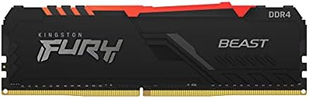 Kingston FURY Fenevad RGB 32GB (2x16GB) 3000MT/s DDR4 CL16 Asztali Memória Kit of 2 | Szinkronizálás Infravörös | Intel XMP