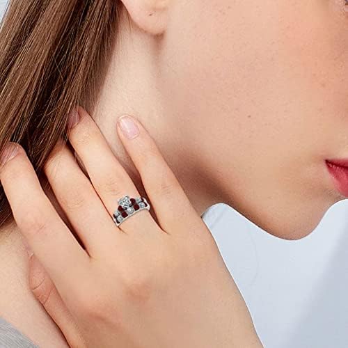 2023 Új Kreatív Kiegészítők High-End Luxus Teljes Gyémánt Mikro Szett Cirkon Női Gyűrű, Eljegyzési Gyűrű Kő Gyűrű Készlet