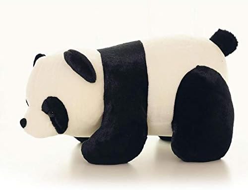 Uongfi Plüss Játék Óriás Panda Baba Plüss Játék Párna Ünnepi Születésnapi Ajándék (Szín : Panda, Méret : 50cm)