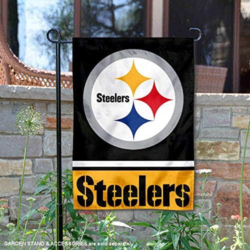 Pittsburgh Steelers Kétoldalas Kert Zászló