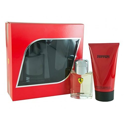 Ferrari Piros, A Férfiak 2 db Ajándék Szett 2.5 Oz Edt Spray 5Oz Sampon, tusfürdő, Frissítő Woody által Ferrari