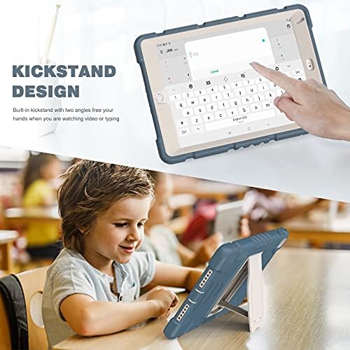 Tablet PC Esetben a Gyerekek Esetben Kompatibilis iPad 9.7 2017/2018/Air2/Pro9.7,Három Réteg PC+TPU Hibrid, nagy teherbírású