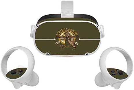 A Sorozat Survial Zombi Horror Film Oculus Quest 2 Bőr VR 2 Skins Headset, illetve Vezérlők Matrica Védő Matrica Tartozékok