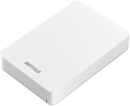 バッファロー Buffalo HD-PGF5.0U3-GWHA USB 3.1 (i. Mózes 1) Kompatibilis Ütésálló Hordozható HDD 5TB Fehér