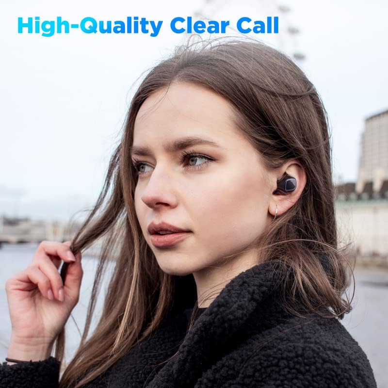 Vezeték nélküli Fülhallgató, 36H Játékidő Bluetooth Fülhallgató. Fülhallgató Vezeték nélküli Bluetooth-5.0 Beépített Mikrofon