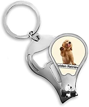 Golden Retriever Pet Jelentenek Köröm Clipper Vágó Nyitó Kulcstartó Olló
