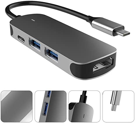 SOLUSTRE 4 1 Átutalással Mini Jogosultja Hub-Dock -in - Kiegészítők Laptop Bővítés Típusú USB Slim C Adatokat Telefon Meghosszabbítása