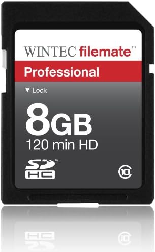 8GB Class 10 SDHC Csapat Nagy Sebességű Memóriakártya 20MB/Sec. Leggyorsabb Kártya a Piacon FujiFilm FinePix AV200 / AV205